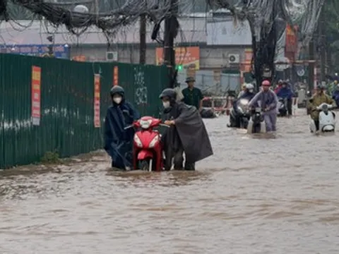 Danh sách các điểm ngập ở Hà Nội