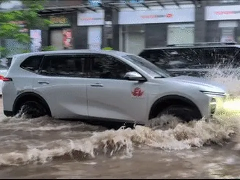 Danh sách các điểm ngập ở Hà Nội sáng 17/9