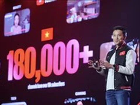 Việt Nam có hơn 180.000 kênh YouTube với trên 10.000 người đăng ký