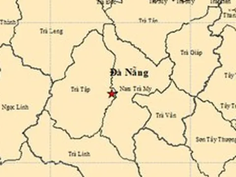 Sáng nay, Đà Nẵng xảy ra 3 trận động đất