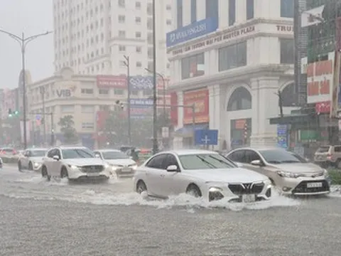 Điểm tên khu vực mưa lớn chiều tối 19/9, Vinh hứng mưa kỷ lục hơn 40 năm