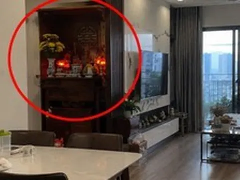 Lời khuyên cho những gia đình đặt bàn thờ trong phòng khách