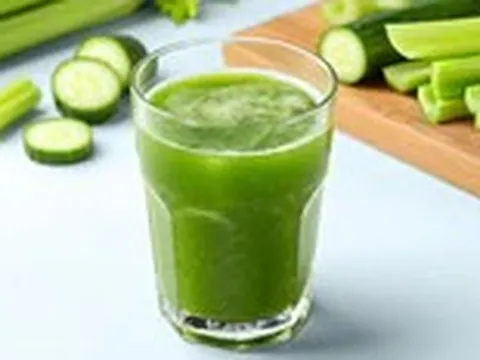 Nước ép cần tây và dưa chuột có 6 dưỡng chất có lợi cho cơ thể