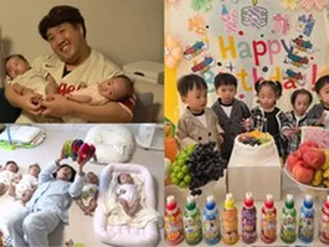 5 em bé sinh 5 tự nhiên chào đời khi mới 27 tuần, chỉ lớn bằng lòng bàn tay: Hình ảnh 2 năm sau khiến ai cũng bất ngờ