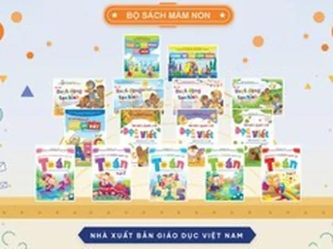 Bộ sách "Mầm non" mới: Giúp trẻ phát triển ngôn ngữ, tư duy và thẩm mỹ từ sớm