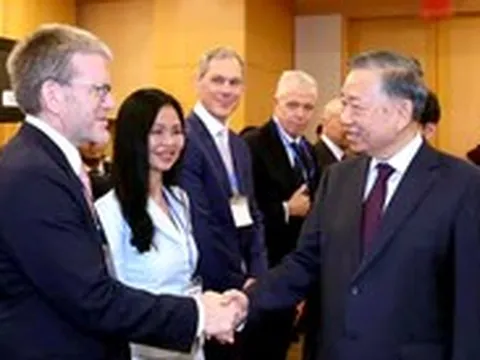 Tổng Bí thư, Chủ tịch nước Tô Lâm dự tọa đàm bàn tròn với các doanh nghiệp lớn của Mỹ