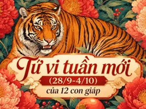 Tử vi tuần mới (28/9-4/10): Top 3 con giáp tài vận hanh thông nhất, tình duyên cũng lên hương