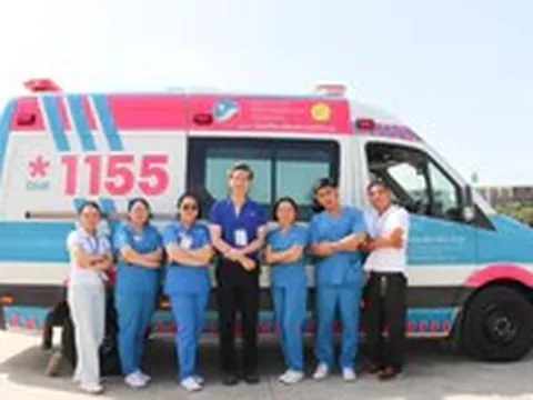 Bệnh viện Quốc tế Mỹ triển khai trạm cấp cứu vệ tinh 115