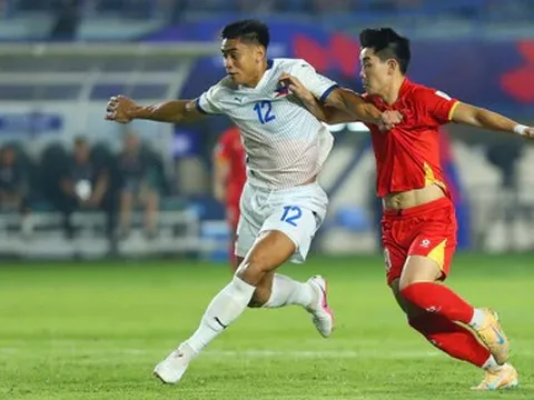Tuyển Việt Nam - Philippines (hiệp 1) 0-0: Việt Nam chơi lấn lướt