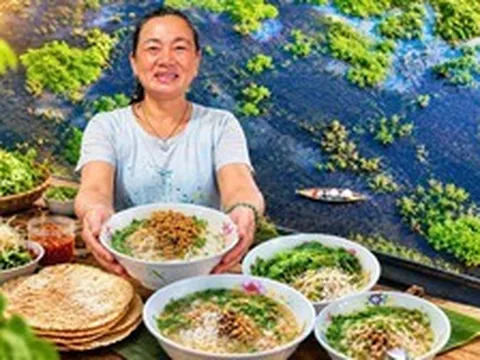 Tô bún 10.000 đồng ăm ắp thịt tôm cua ở tỉnh có ‘điểm đến hấp dẫn nhất thế giới’