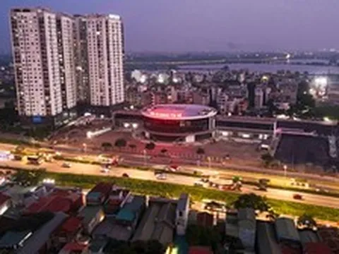 Diện mạo bến xe hình tròn độc đáo bên Vành đai 3 Hà Nội