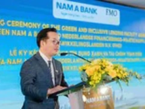 Nam A Bank nhận khoản tài trợ 60 triệu USD từ FMO