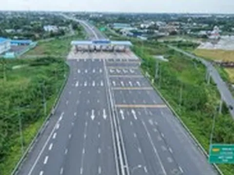 Ngắm cao tốc Bến Lức - Long Thành được hàng triệu người dân phía Nam chờ đợi ngày thông xe toàn tuyến