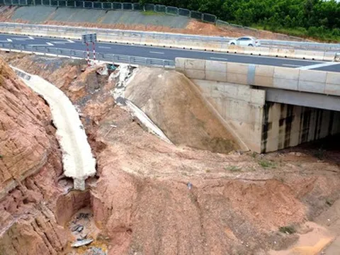 Khắc phục ngay các vị trí xói lở, hư hỏng ở hệ thống thoát nước cao tốc Biên Hòa - Vũng Tàu
