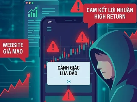 Cảnh giác thủ đoạn giả mạo công ty chứng khoán để lừa đảo