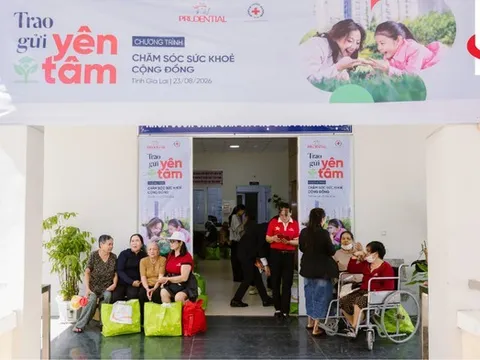 Prudential Việt Nam hỗ trợ khôi phục không gian vui chơi cho trẻ em sau lũ tại Lai Châu