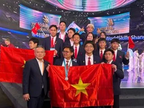 3 thí sinh Việt Nam ghi dấu ấn với 3 Huy chương Kỹ năng nghề xuất sắc thế giới
