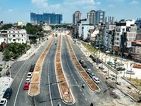Cận cảnh đường vành đai 2,5 đi qua loạt khu đô thị ở Hà Nội sắp thông xe kỹ thuật