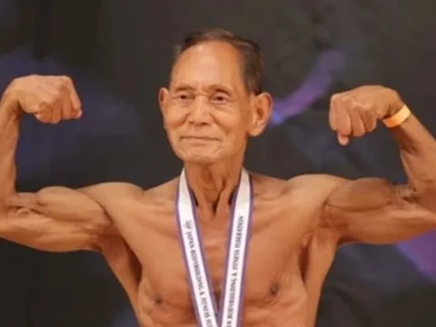 Cụ ông 90 tuổi vẫn thi thể hình và bí quyết khỏe mạnh "2 không" gây tò mò