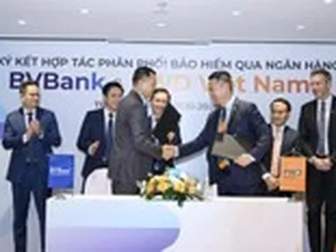 FWD Việt Nam hợp tác BVBank phân phối bảo hiểm qua ngân hàng