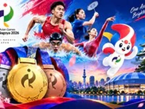 Cập nhật bảng xếp hạng huy chương Asiad 20: Thái Lan và Malaysia tốp 10, Việt Nam tốp 20