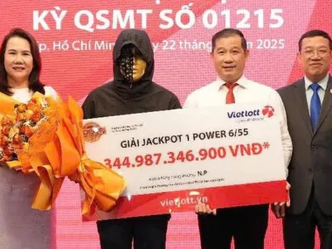 112 tỉ đồng Jackpot Vietlott chưa có người trúng, ngày mai quay tiếp giải gần 179 tỉ đồng