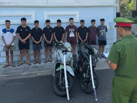 Bắt tạm giam 8 đối tượng dàn cảnh đánh nhau để cướp xe