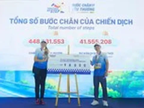 CapitaLand cùng hơn 8.500 người góp 490 triệu bước chân, tiếp sức trẻ em yếu thế