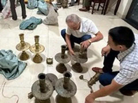 Làm rõ loạt vụ trộm đồ thờ cúng bằng đồng tại nhiều đình làng ở Quảng Trị