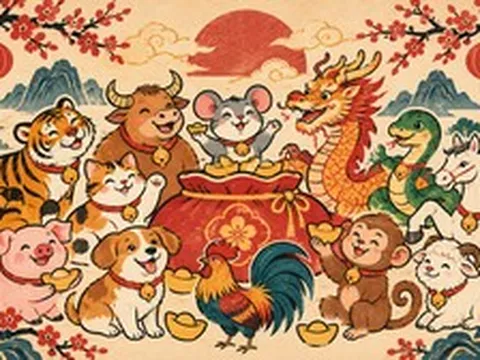 Xếp hạng tài vận tháng 9 âm của 12 con giáp: 3 con giáp tiền về đều, 1 con giáp cần giữ ví