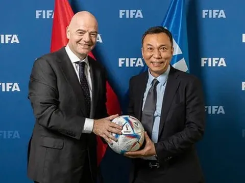 Bóng đá Việt Nam nhận 25 triệu USD từ FIFA