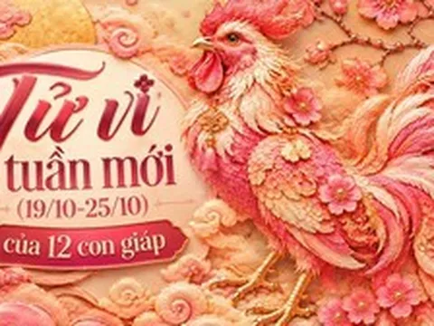 Tử vi tuần mới (19/10-25/10): Top 4 con giáp được Thần Tài ưu ái nhất, công việc bứt phá, tình duyên ngọt ngào