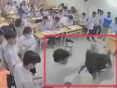 Trường THPT Mạc Đĩnh Chi thông tin vụ việc học sinh đấm cô giáo trên bục giảng