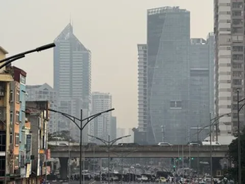 Sáng đầu tuần, Hà Nội ô nhiễm không khí xếp thứ 3 thế giới